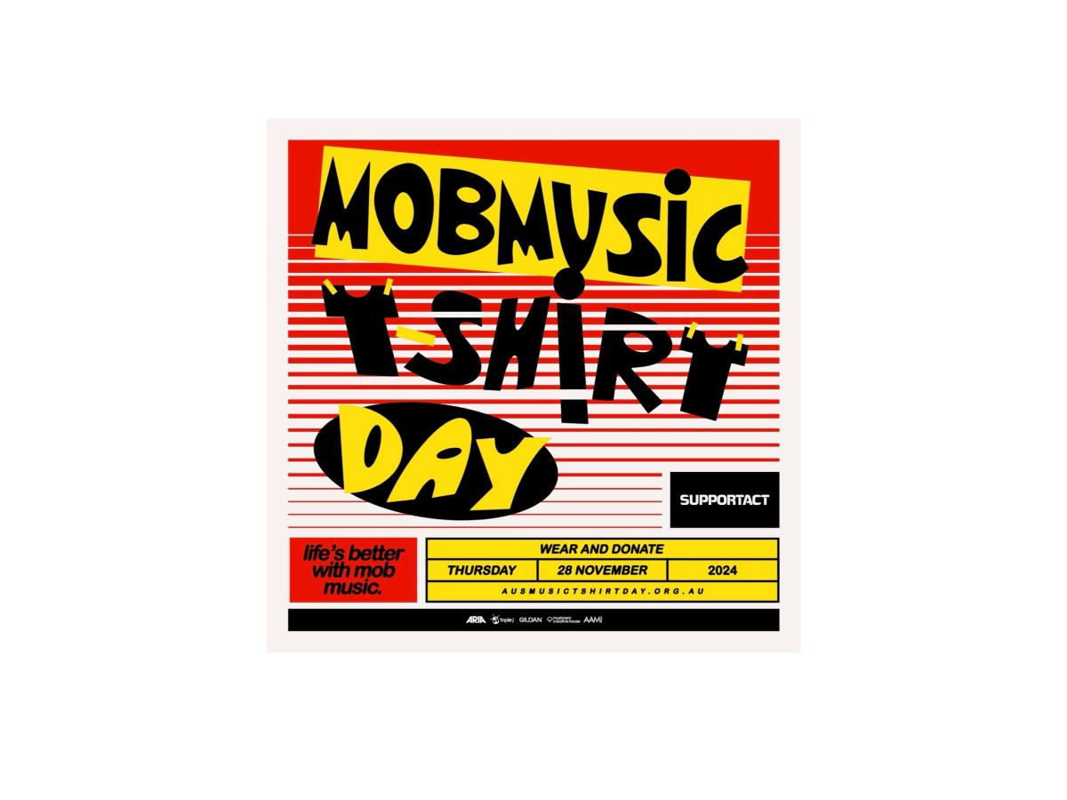 It’s time to sport that fave band merch as Support Act celebrates the inaugural Mobmusic T-Shirt Day